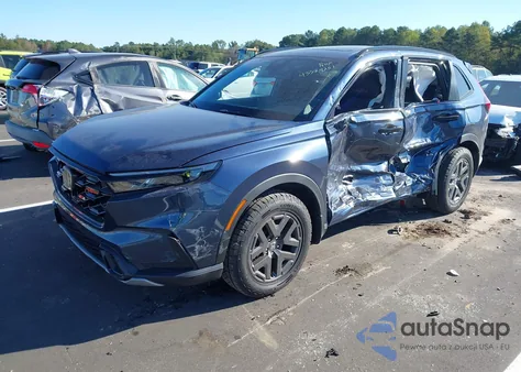 2026 Honda Cr-V Hybrid Awd Trailsport from USA, damaged, VIN 7FARS6H68TE000495